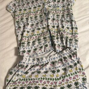 Roller Rabbit pajama set xs